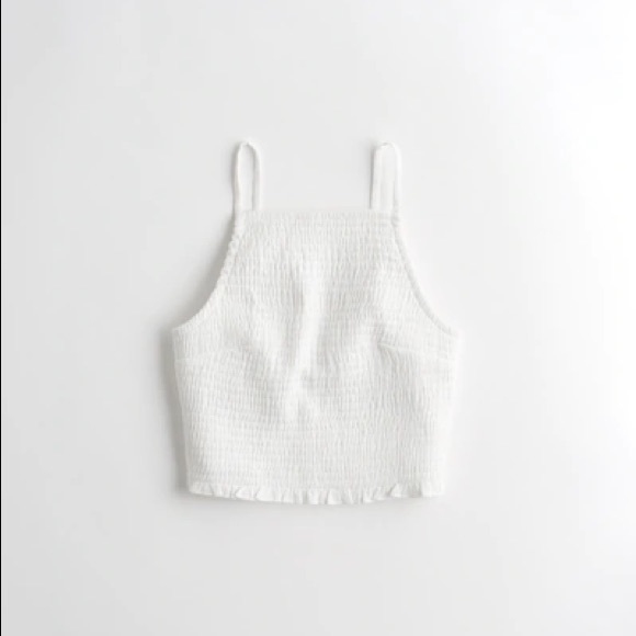 Forever 21 White Halter Tank Top - Picture 1 of 3